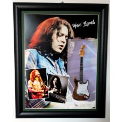 Rory Gallagher Flat Metal Framed Guitar