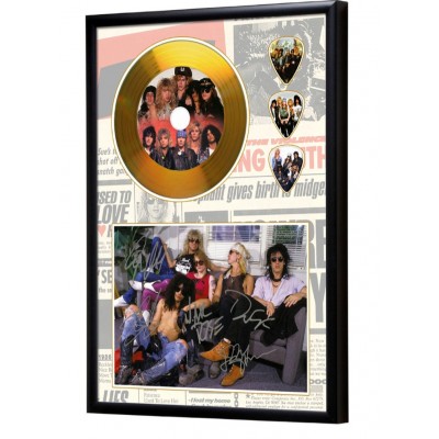 Stone Roses Gold Look CD & Plectrum Display