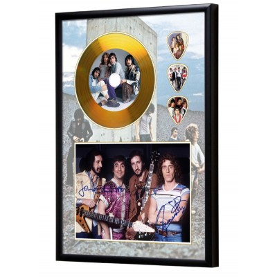 The Who Gold Look CD & Plectrum Display