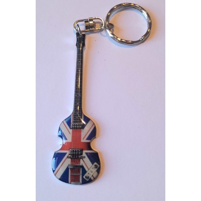Paul McCartney Stainless Steel 10cm Guitar Key Ring
