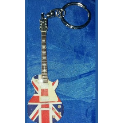 Oasis Noel Gallagher Stainless Steel 10cm Guitar Key Ring