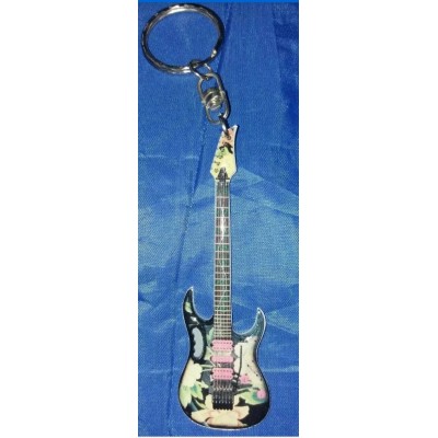Stevie Vai Stainless Steel 10cm Guitar Key Ring