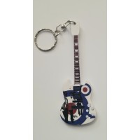 The Who 10cm Wooden Tribute Guitar Key Chain