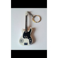 Ramones 10cm Wooden Tribute Guitar Key Chain