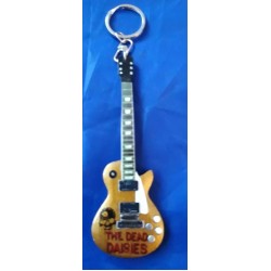 Dead Daisies 10cm Wooden Tribute Guitar Key Chain