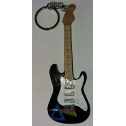 Pink Floyd DSOM 10cm Wooden Tribute Guitar Key Chain