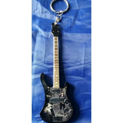 Motorhead 10cm Wooden Tribute Guitar Key Chain