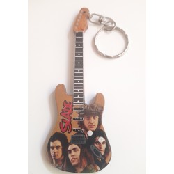 Slade 10cm Wooden Tribute Guitar Key Chain