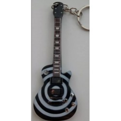 Zakk Wylde 10cm Wooden Tribute Guitar Key Chain