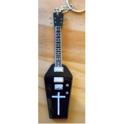 Zakk Wylde 10cm Wooden Tribute Guitar Key Chain