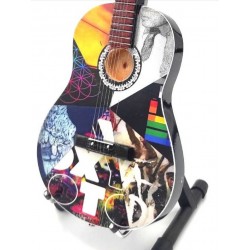 Coldplay Tribute Miniature Guitar