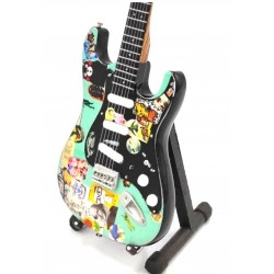 Weezer Rivers Cuomo Tribute Miniature Guitar Exclusive