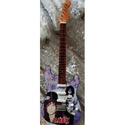 T Rex Marc Bolan Tribute Miniature Guitar Exclusive