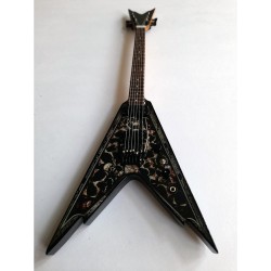 Dimebag Darrell Skulls Tribute Miniature Guitar Exclusive