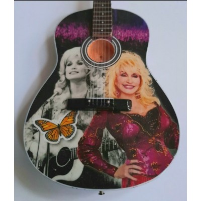 Dolly Parton Tribute Miniature Guitar Exclusive