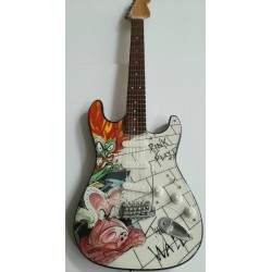 Pink Floyd The Wall Tribute Miniature Guitar Exclusive