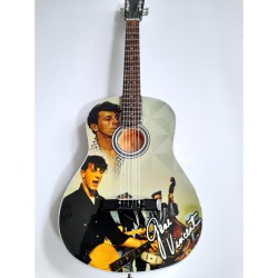 Gene Vincent Tribute Miniature Guitar Exclusive 2