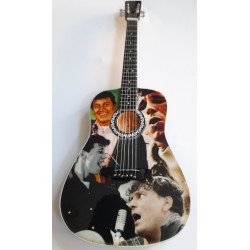 Gene Vincent Tribute Miniature Guitar Exclusive