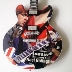 Oasis Noel Gallagher Tribute Miniature Guitar Exclusive