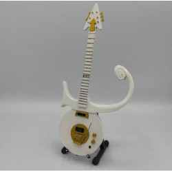 Prince White Symbol Tribute Miniature Guitar Exclusive