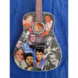 Rock & Roll Legends Tribute Miniature Guitar Exclusive