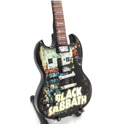 Black Sabbath Tribute Miniature Guitar