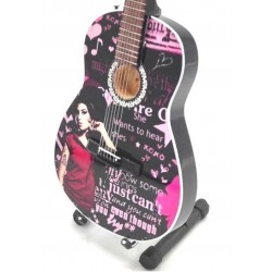 Amy Winehouse Tribute Miniature Guitar