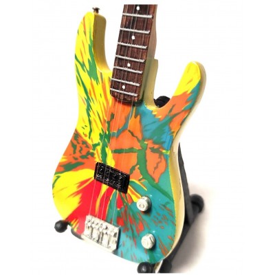 Red Hot Chilli Peppers Flea Tribute Miniature Guitar