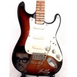 Buddy Holly Signature Tribute Miniature Guitar