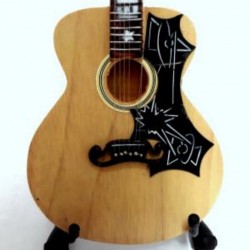 Elvis Accoustic Tribute Miniature Guitar