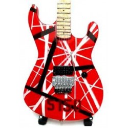 Eddie Van Halen Tribute Miniature Guitar