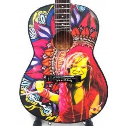 Janis Joplin Tribute Miniature Guitar