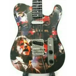 Pearl Jam Eddie Vedder Tribute Miniature Guitar