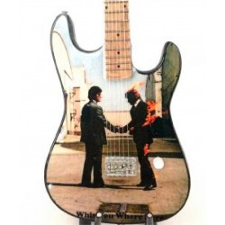 Pink Floyd Wish Tribute Miniature Guitar