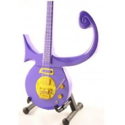 Prince Purple Symbol Tribute Miniature Guitar