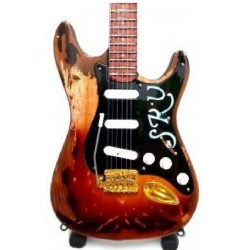 Stevie Ray Vaughan Tribute Miniature Guitar
