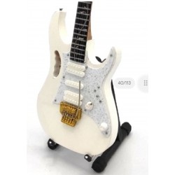 Steve Vai Black Tribute Miniature Guitar