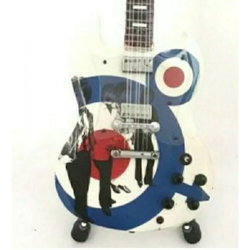 UK SELLER The Who #5 Miniature Tribute Guitar 