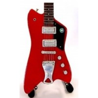 ZZ Top Tribute Miniature Guitar Red