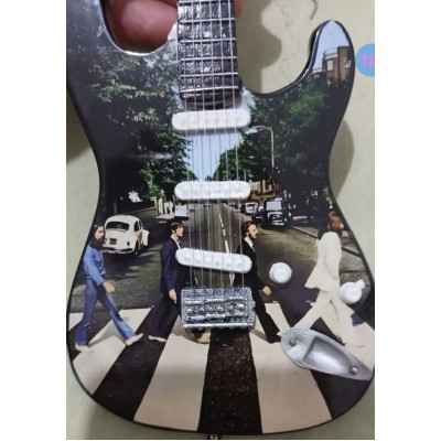 The Beatles Abbey Road Tribute Miniature Guitar Exclusive