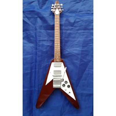 Marc Bolan Flying V 10" Miniature Tribute Guitar