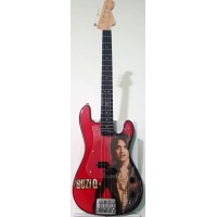 Suzi Quatro Tribute Miniature Bass Guitar Exclusive