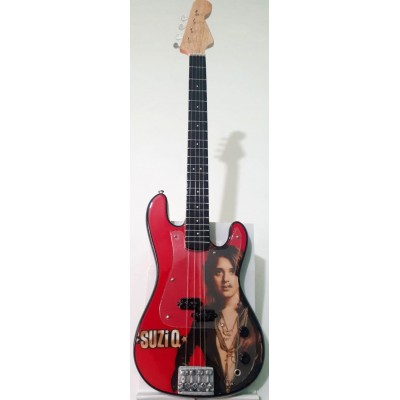 Suzi Quatro Tribute Miniature Bass Guitar Exclusive