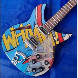 Paul Weller Wham! 10" Miniature Tribute Guitar